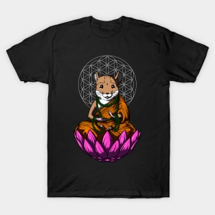 Hamster Mouse Buddha T-Shirt